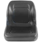 18" Black Vinyl Seat Fits John Deere Replaces AM126149