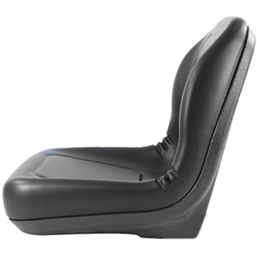 18" Black Vinyl Seat Fits 650,750,850,950,& 1050 Fits John Deere Compact Tractor