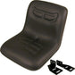 Universal Compact Tractor Seat with Brackets Fits Kubota Fits Ford Satoh Iseki