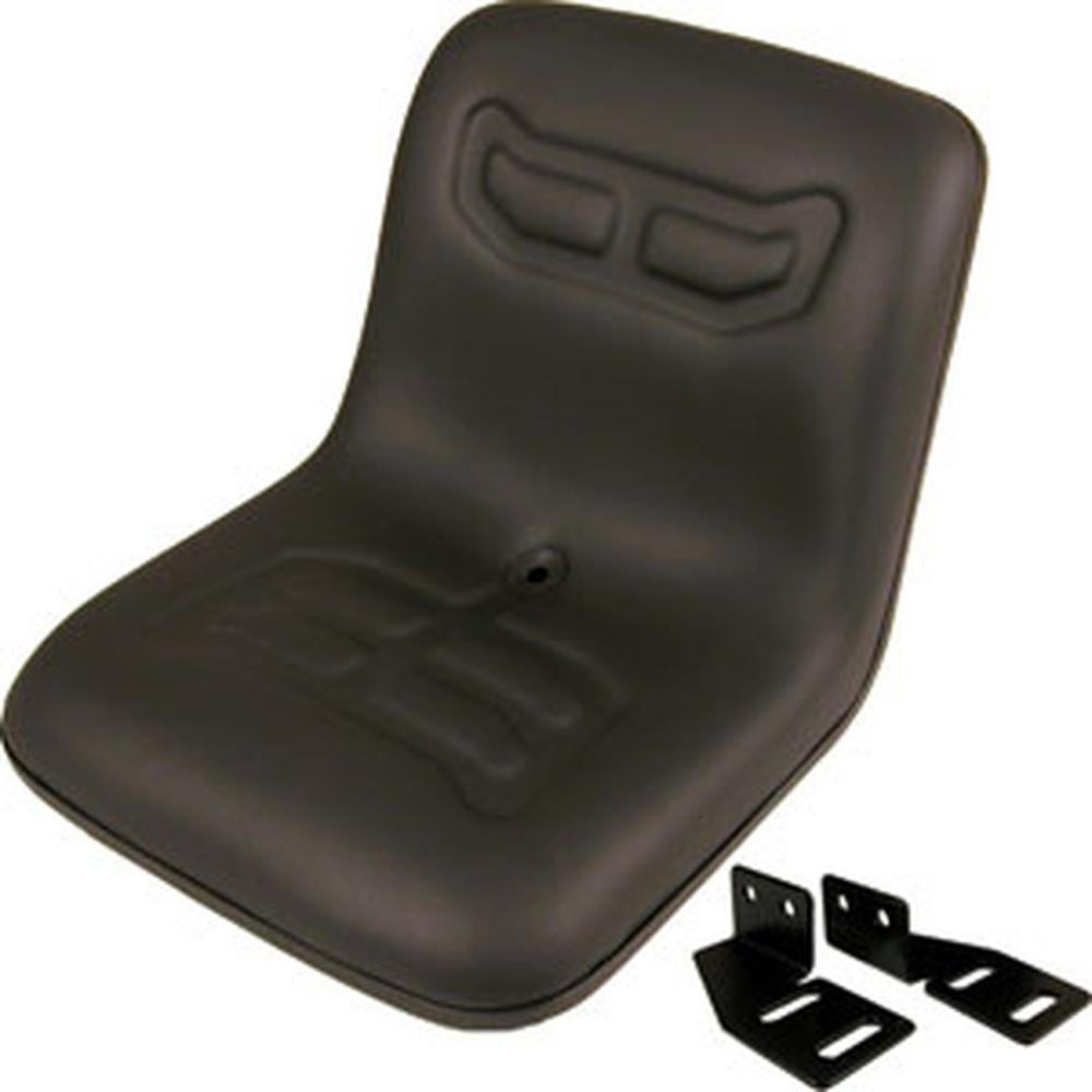 Universal Compact Tractor Seat with Brackets Fits Kubota Fits Ford Satoh Iseki