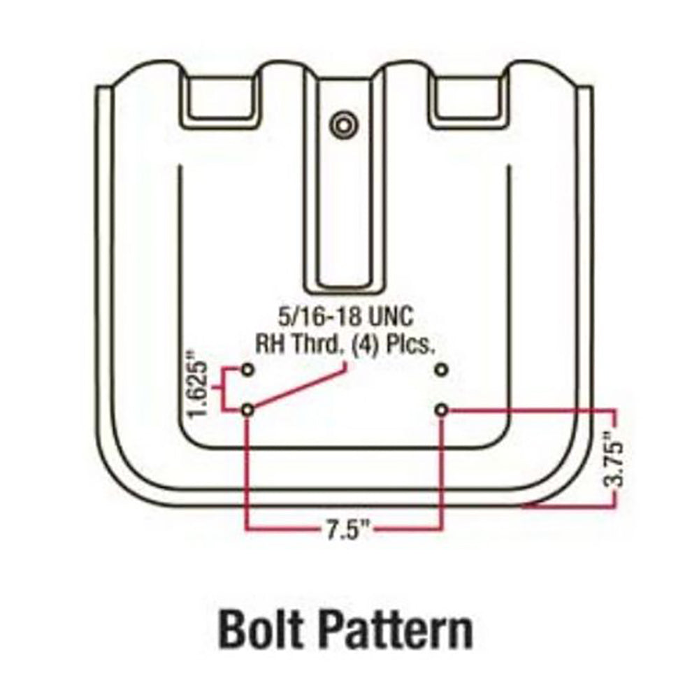Black Tractor Seat with Brackets Fits Bobcat 463 542 641 653 742 763 773 853