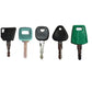 6 pc Construction Key Set Fits Volvo Replaces 11039228