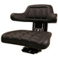 UNIVERSAL Tractor Seat BLACK Fits Allis Chalmers White Oliver MM METAL BASE!