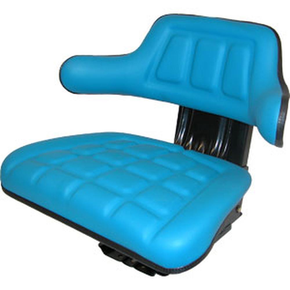 Blue Wrap Around Seat with Arms Fits Universal Products