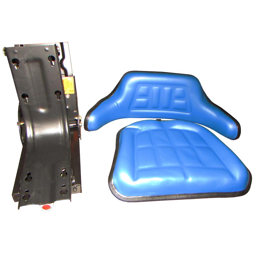 Blue Wrap Around Seat with Arms Fits Universal Products