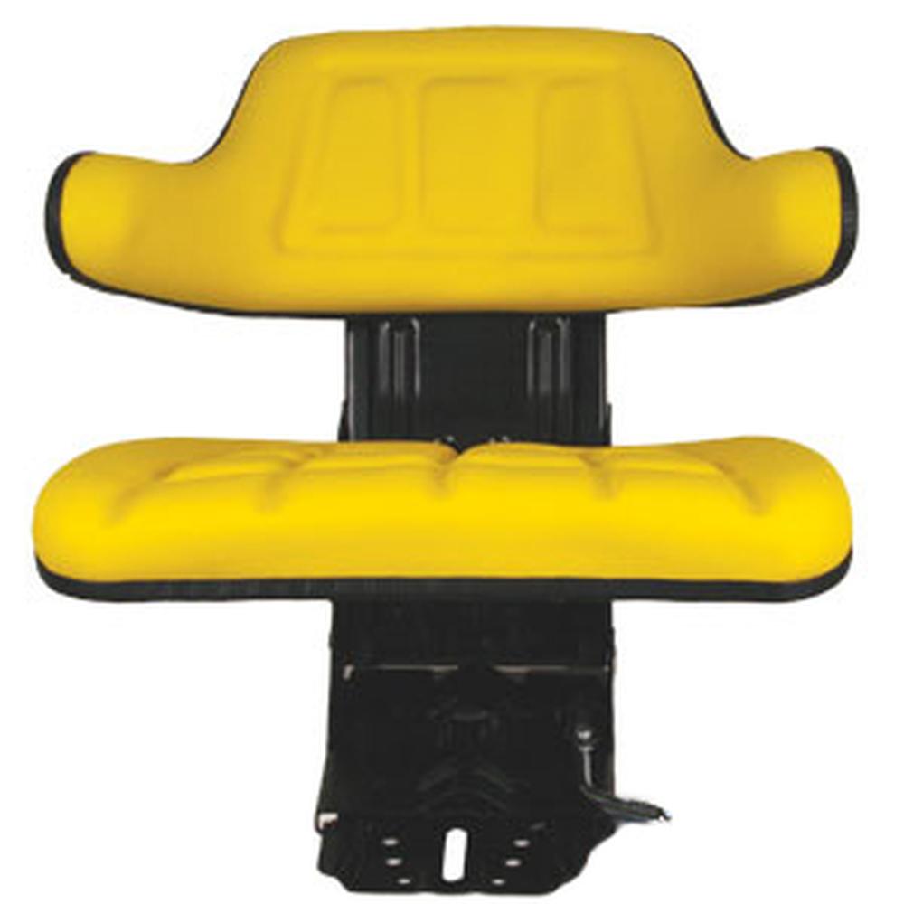W316YL Universal Replacement Yellow Tractor Seat Fits Hesston Fits John Deere