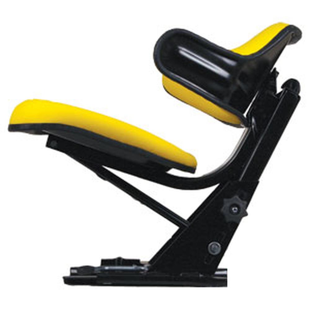 W316YL Universal Replacement Yellow Tractor Seat Fits Hesston Fits John Deere