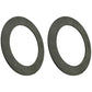 Qty. 2: Friction Disc/Clutch Linings Fits John Deere Replaces W39301