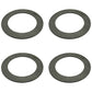 W39301 (4) Four Friction Disc/Clutch Lining 6.5"O.D. 4.5"I.D. Fits John Deere