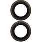 (2) 3500# Trailer Axle Double Lip EZ Lube Grease Seals 2.5" OD for Dexter 10-19