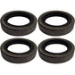 (Pack of 4) Double Lip Grease Seal 1.719" ID, 2.565" OD for 3500 lb Trailer Hub