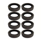 (8) Grease Seals 10-19 Double Lip 1.719" x 2.565" replace Dexter 010-019-00 New