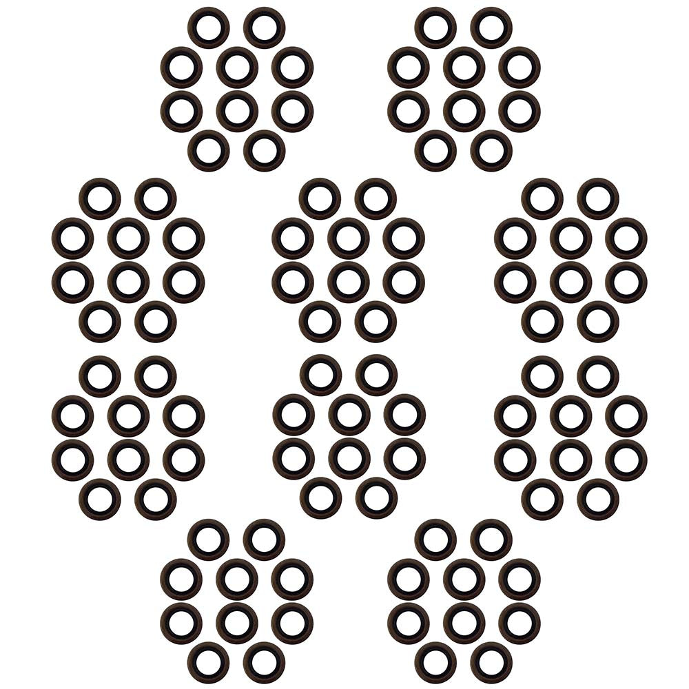 100 Grease Seals 1.249" x 1.983" on Hub Wheel for 2000 lb Trailer Axle 12192TB
