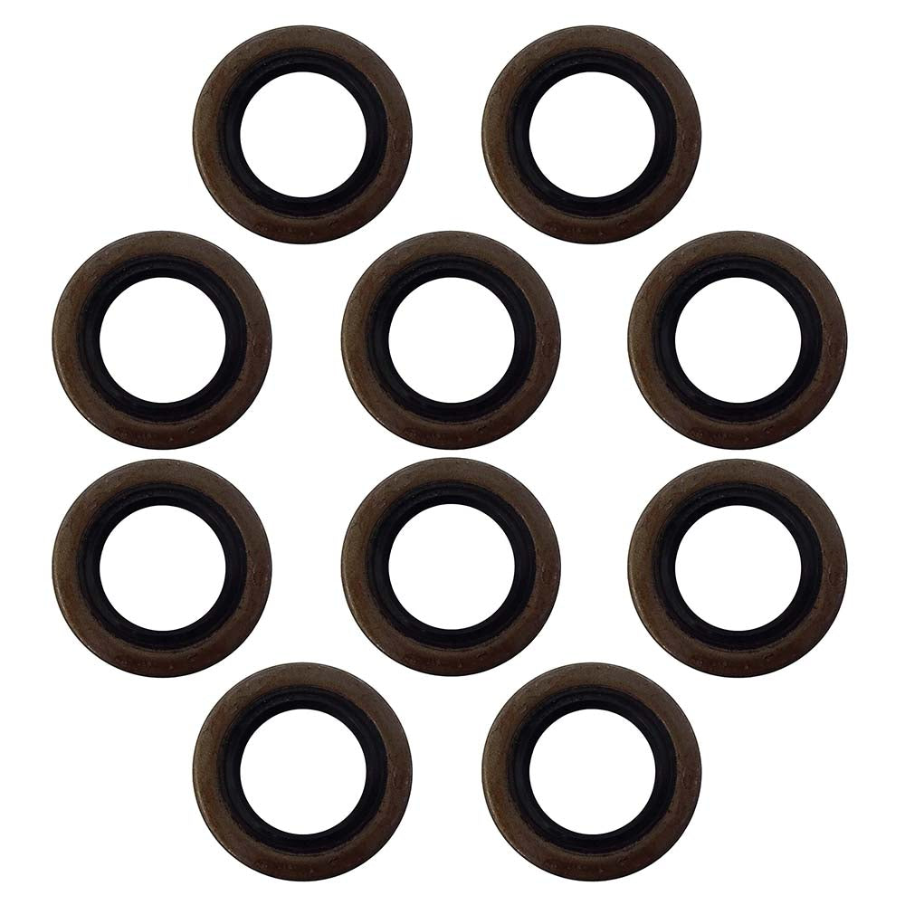 10 - Grease Seals for Trailer Wheel Hub 2000# Axle 12407 Fits Chicago Rawhide