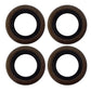 4 Trailer Hub Grease Seals Double Lip 1.249" x 1.983" Fits Chicago Rawhide 12407