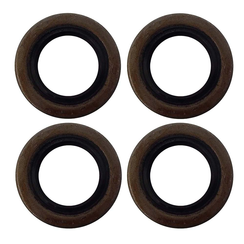 (4) Trailer Hub Grease Seals Double Lip 1.249" x 1.983" Replaces National 470706