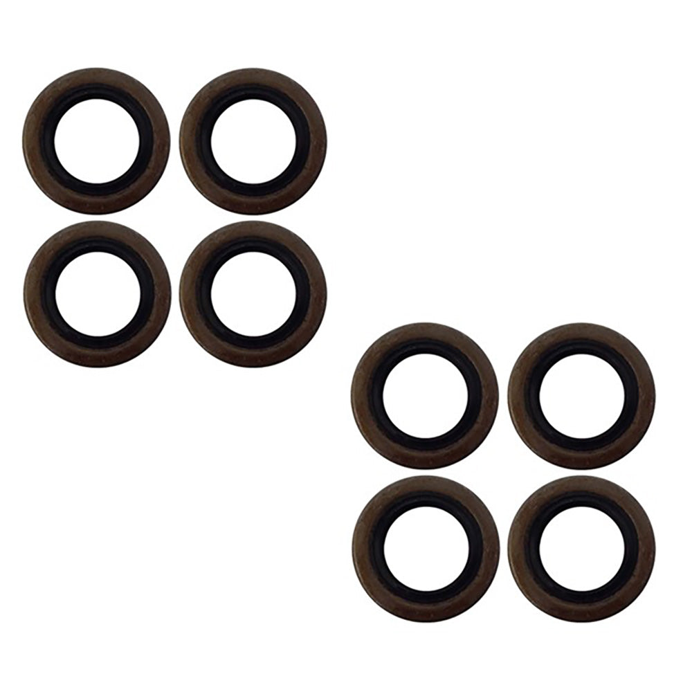 (8) Double Lip Hub Seals Fits John Deere E14625 Fits Dexter 34823 AD1836FO 12407