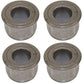 Flange Bearing Bushings 4pk Lawn Mower Front Wheel Fits Craftsman 532009040