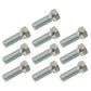 Set of 10 Fits JD16 9/16-18 x 1-1/8" Front Wheel Hub Lug Bolt Fits John Deere Tr