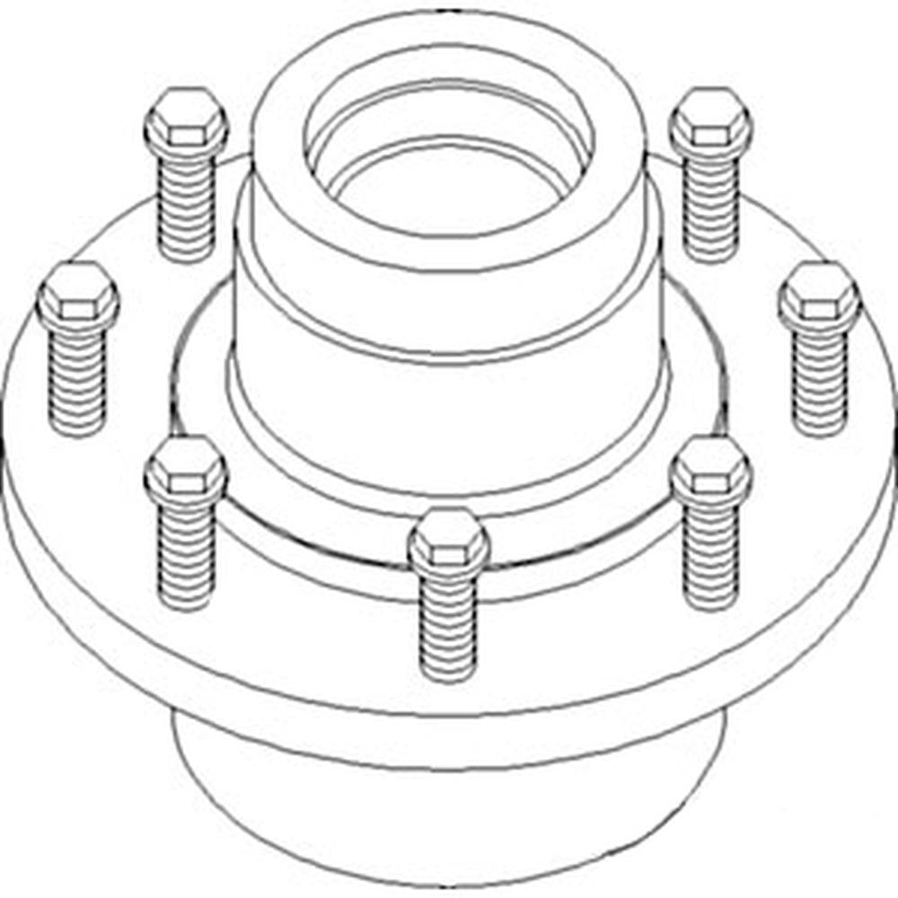 H94814 Rear Wheel Hub Fits John Deere Combine CTS 6620 7720 9400 9500 9600 9610