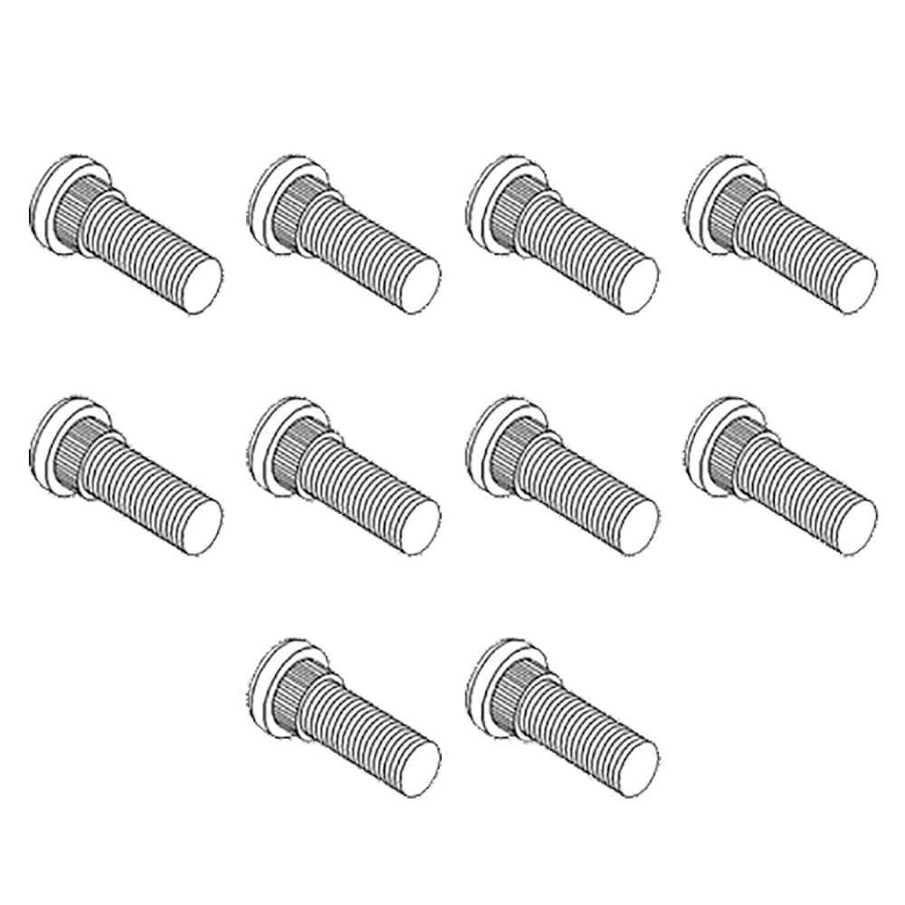 539276R1 10 Pack of Rear Wheel Studs Fits Case-IH Tractor Models C50