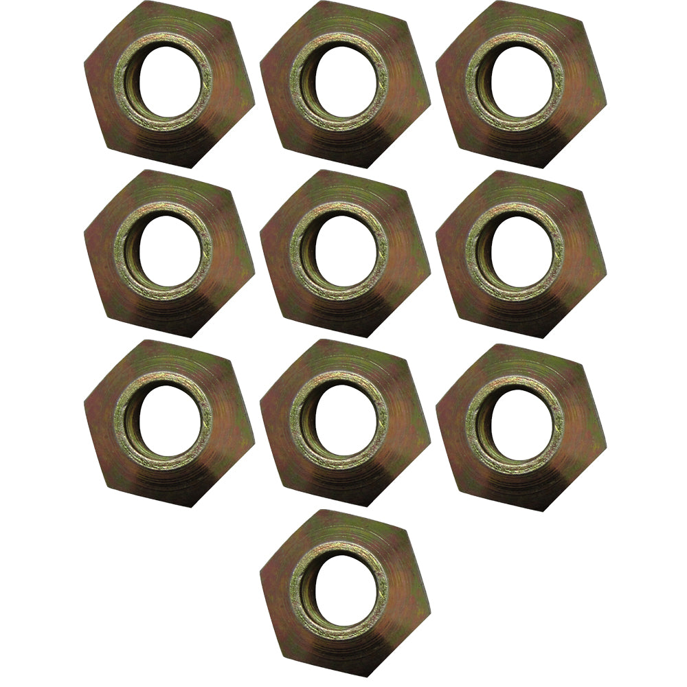 Qty 10: Wheel Nuts Fits Massey Ferguson Replaces 195489M1
