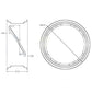11" x 28" 4 Rail Rear Rim Fits Massey Ferguson Fits Allis Chalmers Fits Ford Fit