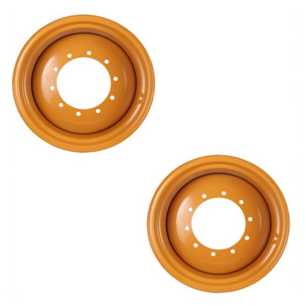 TWO (2) RIMS REAR WHEEL 104907A1 Fits Case 580L 580M 580N 580SL 19.5L x 24 TIRE