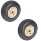 Qty 2: 13 x 5 x 6 Tubeless Tan Wheel Fits Universal Products Replaces 8573