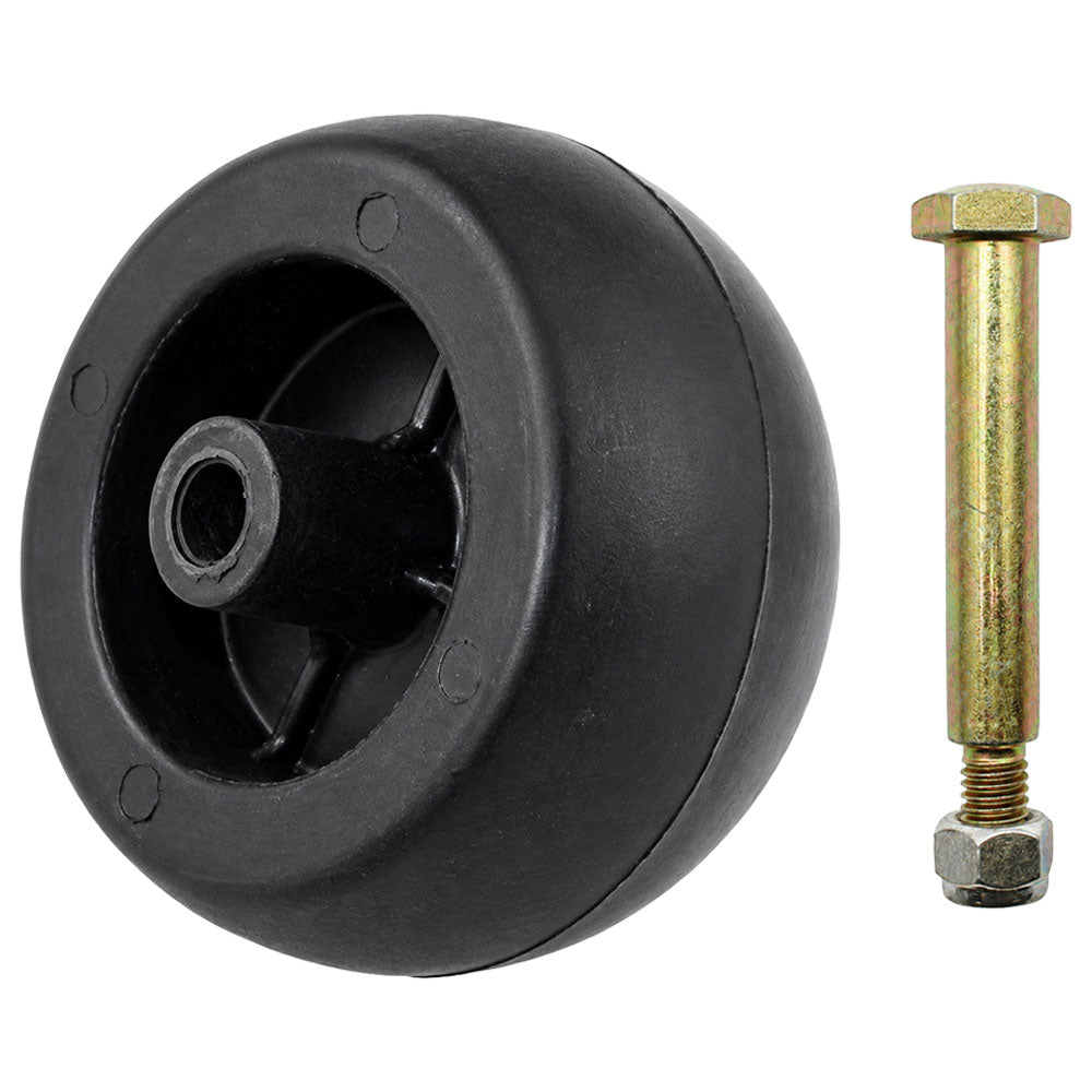 Solid Deck Wheel Kit w/Hardware Fits John Deere Replaces AM116299