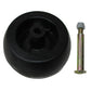 Solid Deck Wheel Kit w/Hardware Fits Wright Replaces 72490001