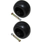 03471700 Heavy Duty 2 Deck Wheels w/ Nuts Bolts for Murray Lawn & Garden Mowers