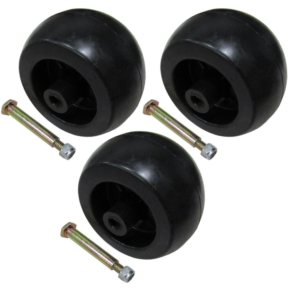 Qty 3: Deck Wheel Kit Fits Husqvarna Replaces 532 17 48-73