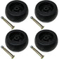 (Pack of 4) HD Deck Wheels for AYP 133957, 532133957, 539107610 & Encore 31997