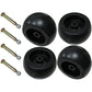 Qty 4: Deck Wheel Kit Fits Gravely Replaces 03471700