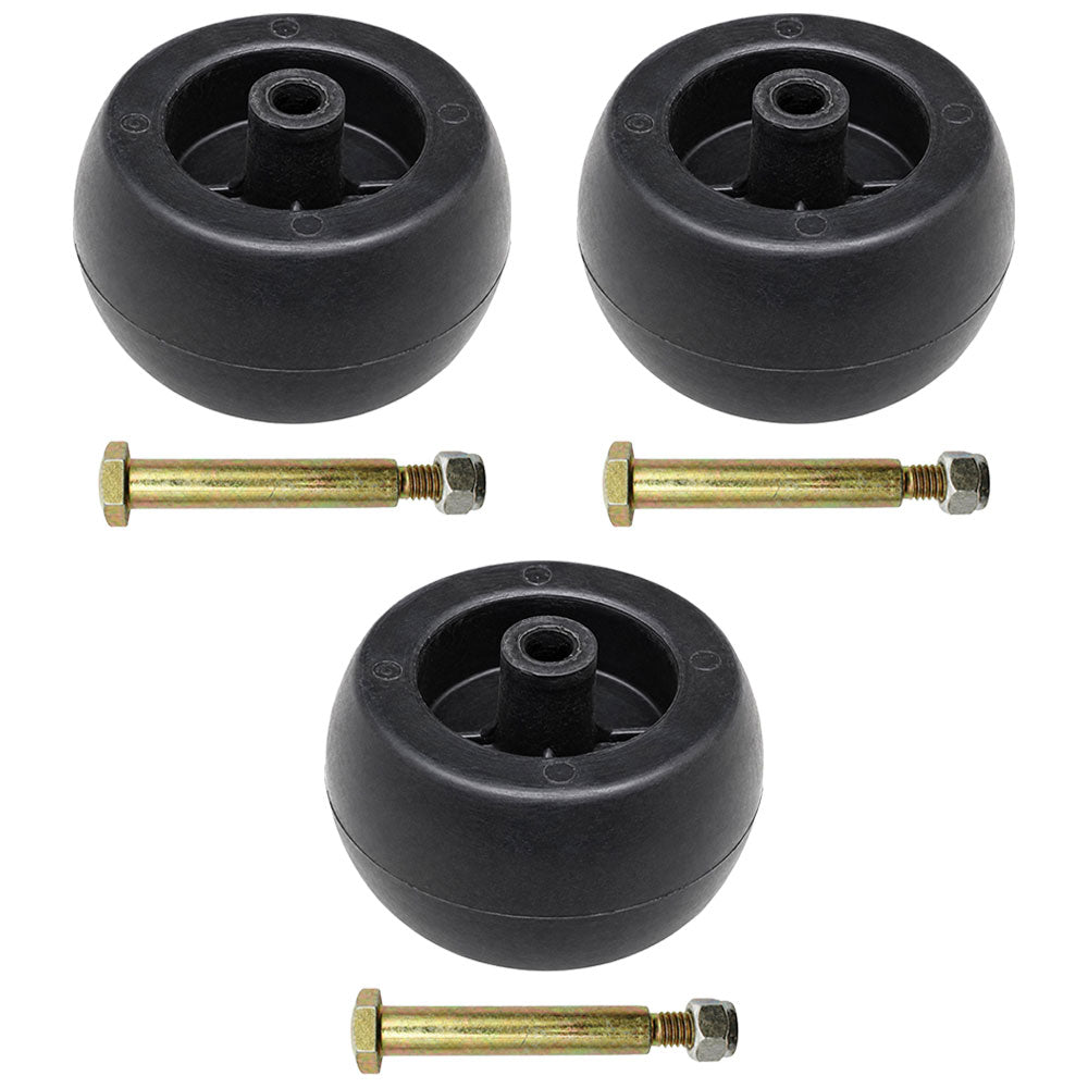 Qty 3: Deck Wheel Kit Fits Murray Replaces 092265