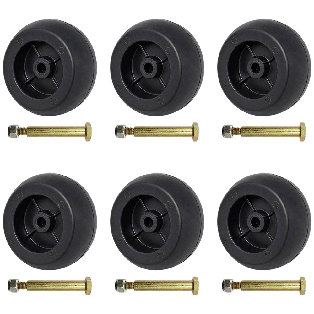 Qty 6: Deck Wheel Kit Fits Toro Replaces 112-0677