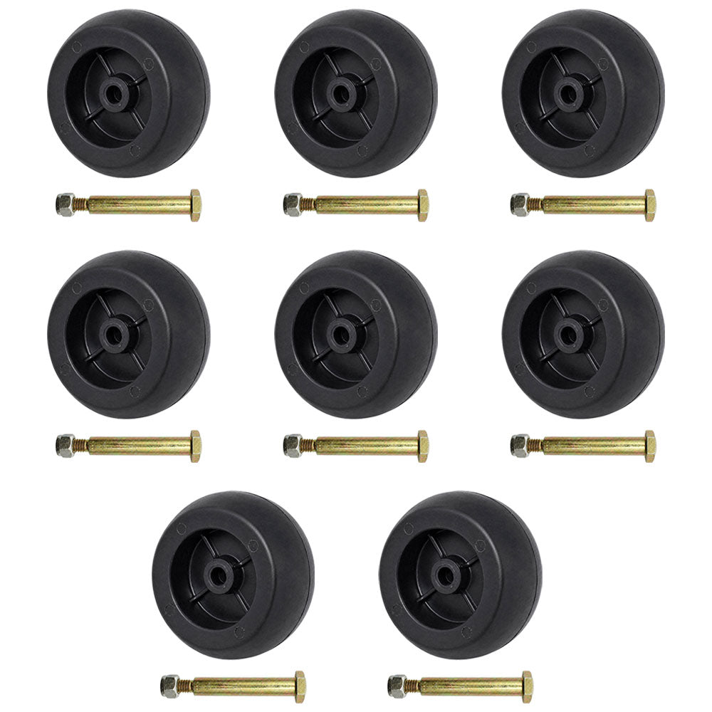 Qty 8: Deck Wheel Kit Fits Grasshopper Replaces 484225