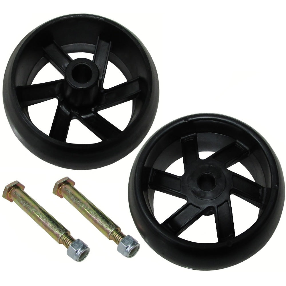 Qty 2: Spoked Deck Wheel Kit Fits AYP Replaces 174873