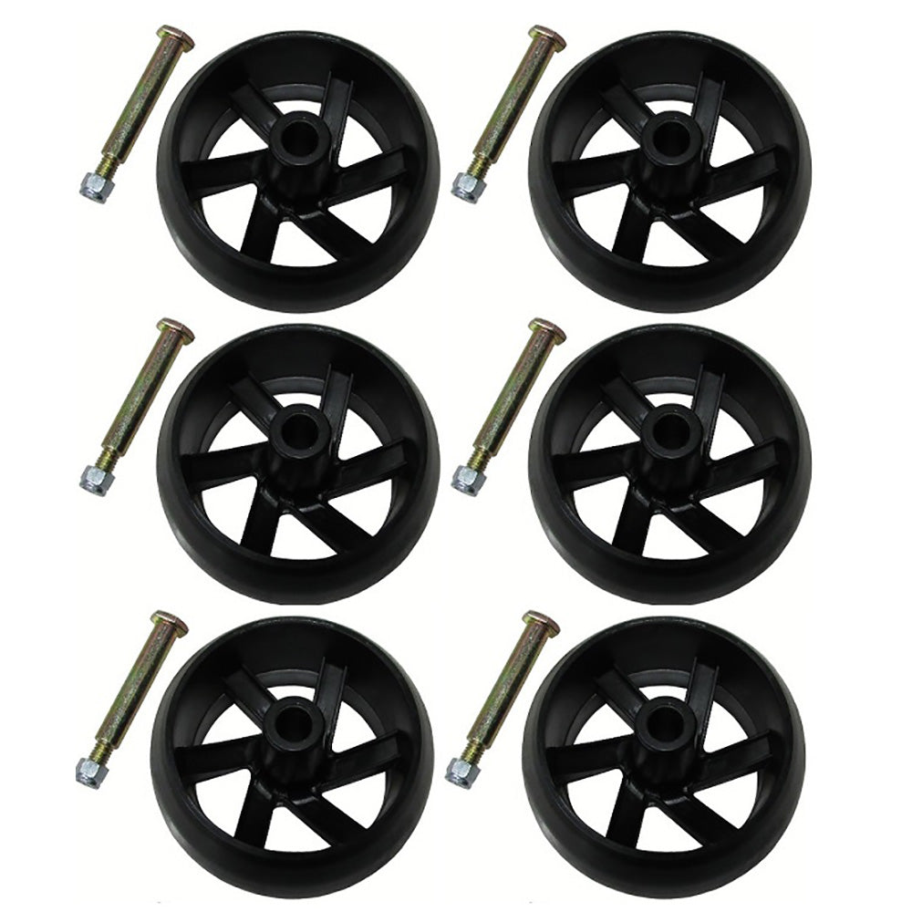 Qty 6: Spoked Deck Wheel Kit Fits Universal Products Replaces 092265