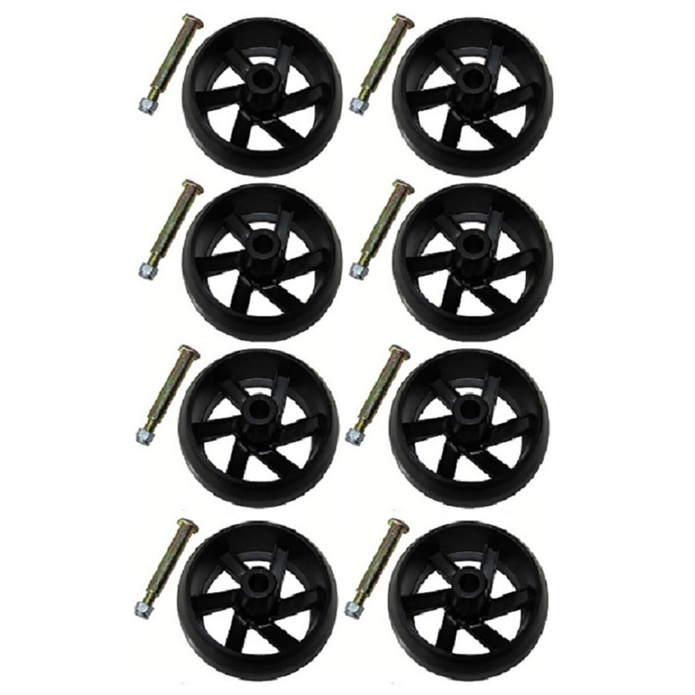 Qty 8: Spoked Deck Wheel Kit Fits Universal Products Replaces 092265