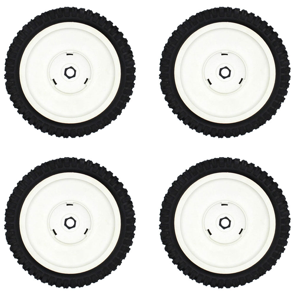Set of (4) Drive Wheels for AYP/Fits Husqvarna Replaces 150340 180775 193144 958