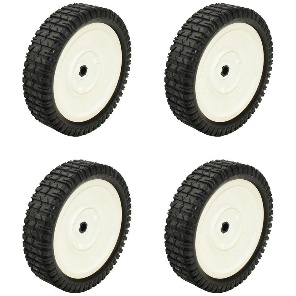 Set of (4) Drive Wheels for AYP/Fits Husqvarna Replaces 150340 180775 193144 958