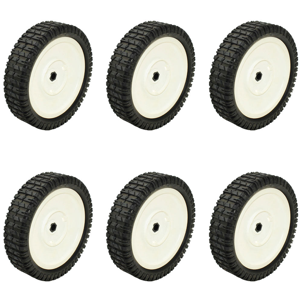 6 Aftermarket Drive Wheels Fits Craftsman Fits Husqvarna 194231X427 532403111 194231X460