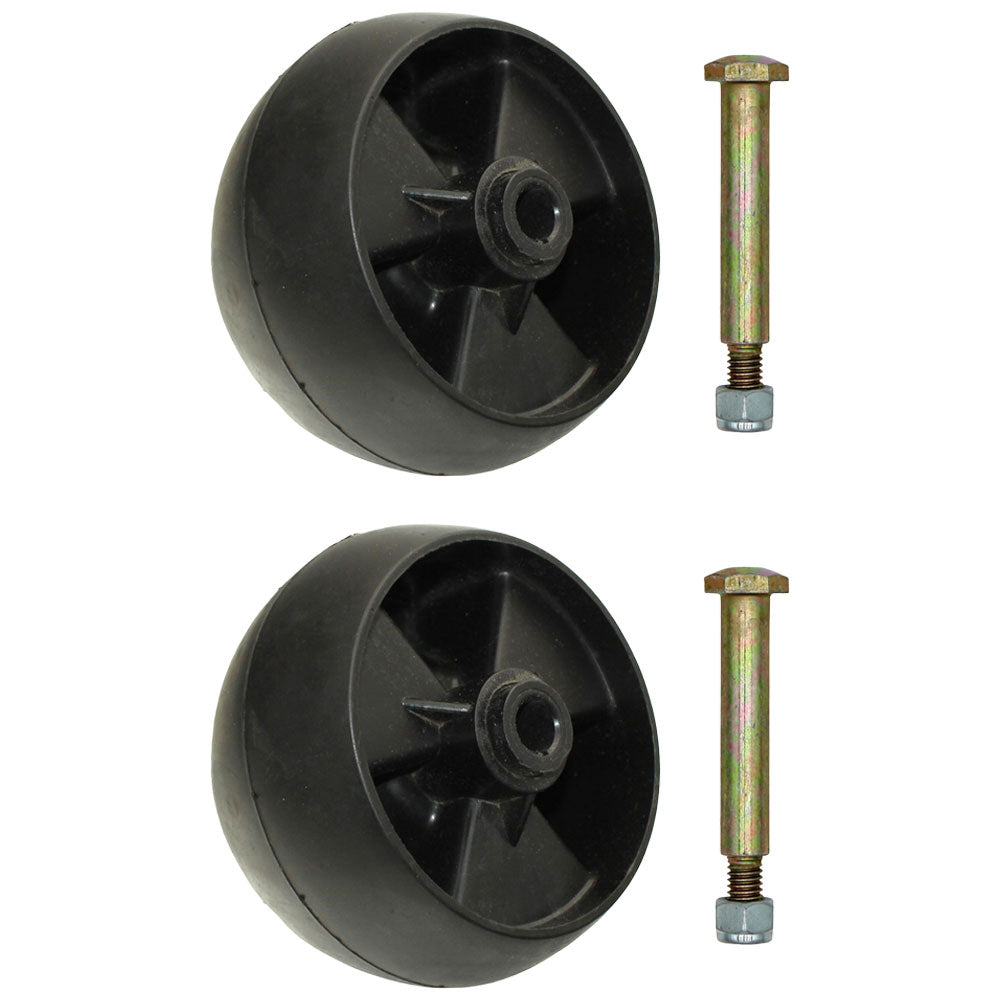 Qty 2: Deck Wheel Kit Fits Craftsman Replaces 734-04155