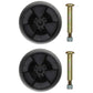 Qty 2: Deck Wheel Kit Fits Yard Machine Replaces 734-04155