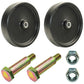 Deck Wheels with Hardware Fits MTD Replaces 734-3000BUSHING