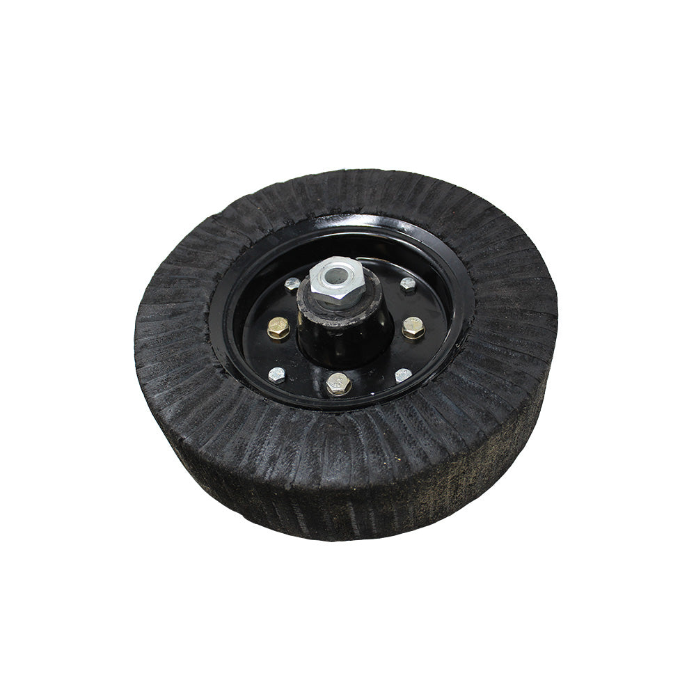 Cutter Tail Wheel AND Hub Assembly Bush Hog 15" Wheel 4 Bolt Hub 3/4" Shaft