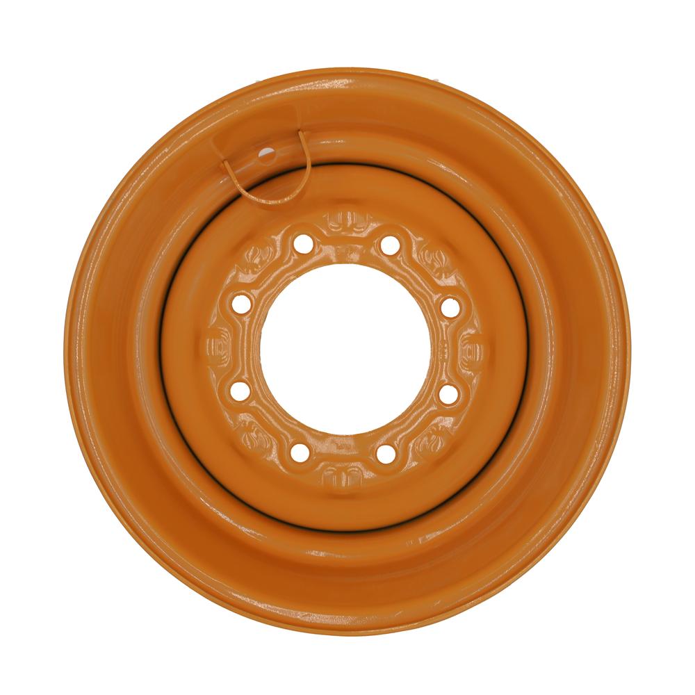 8.25 x 16.5 Steel Narrow Width 8 Lug Wheel Rim Fits Bobcat Skid Steer 10x16