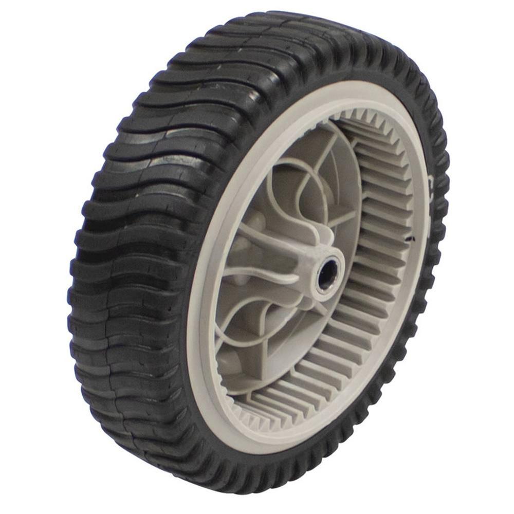 Green/Gray Drive Wheel - Front 734-04018 Fits Troy-Bilt & MTD Lawn Mowers